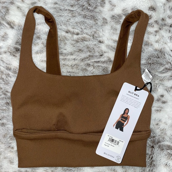 NWT SOLD OUT Alo Slit Bra - Picture 2 of 2